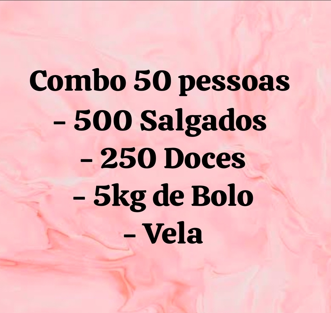 Combo 50 Pessoas